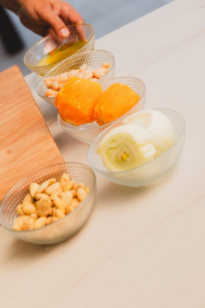 Ensalada de alubias con hinojo
